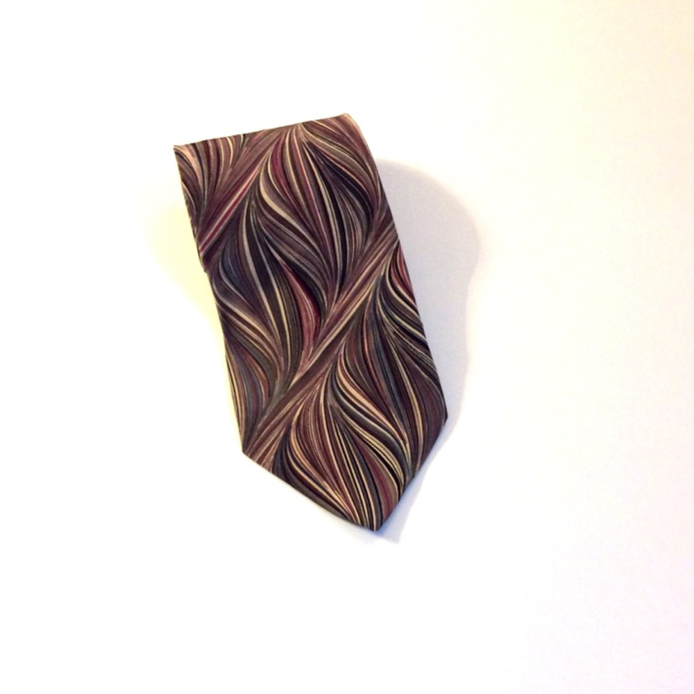 Chez Roffe men’s silk necktie - Picture 3 of 5